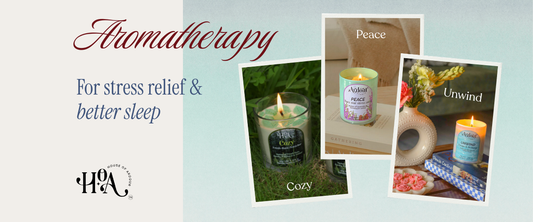 Aromatherapy for better sleep and stress relief