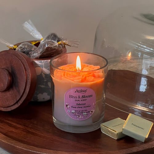Scent note — Bliss & Bloom Dual Scented Candle